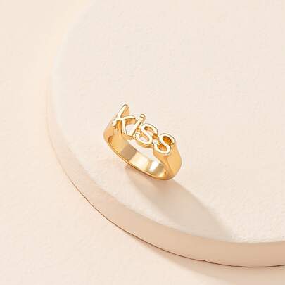 Letter Decor Ring