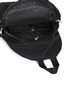 Minimalist Functional Backpack - Black - View 6