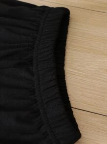 Baby Boy Cartoon Graphic Tee & Shorts - Black - View 6