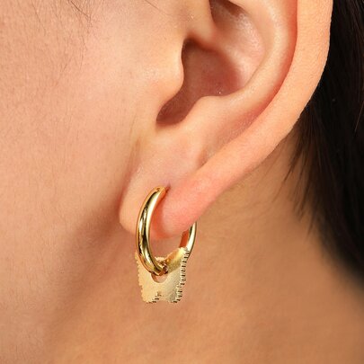 Butterfly Drop Earrings