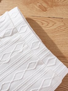 Chicas Conjunto de pijama ribete fruncido - Blanco - Ver 4
