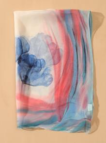 Pañuelo con estampado floral - Multicolor - Ver 2