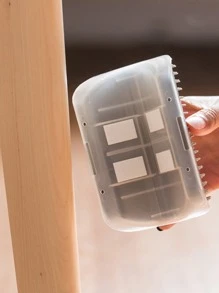 1 pieza Peine para mascota de plástico - Gris - Ver 2