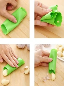 1入組矽膠大蒜削皮器 - 彩色 - 查看 4