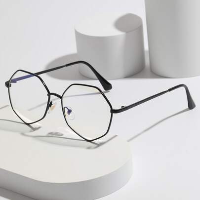 Geometric Frame Eyeglasses