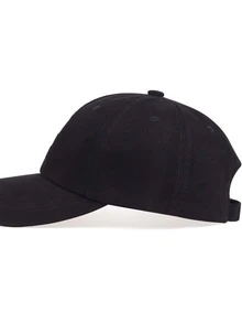 男士卡通刺繡棒球帽 - 黑色 - 查看 2