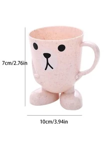 1pc Cartoon Graphic Random Gargle Cup - Multicolor - View 2
