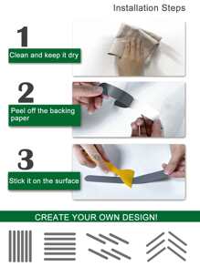 24入組防滑淋浴間墊和1入組鏟 - 深灰色 - 查看 2