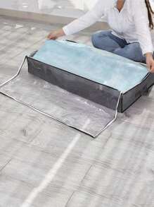 1 pieza Bolsa de almacenamiento de ropa liso color