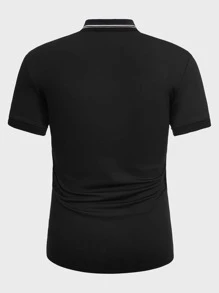 Manfinity Men Argyle Print Polo Shirt - Multicolor - View 2