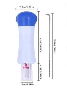 1pc Wool Felt Poke Needle Tool - Multicolor - View 2