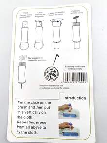 1pc Wool Felt Poke Needle Tool - Multicolor - View 6