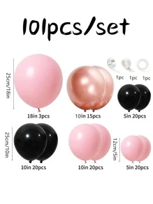 101pcs Party Decorative Balloon Garland - Multicolor - View 3