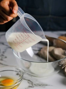 1 pieza Taza medidora multifuncional - transparente - Ver 1