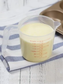 1 pieza Taza medidora multifuncional - transparente - Ver 4