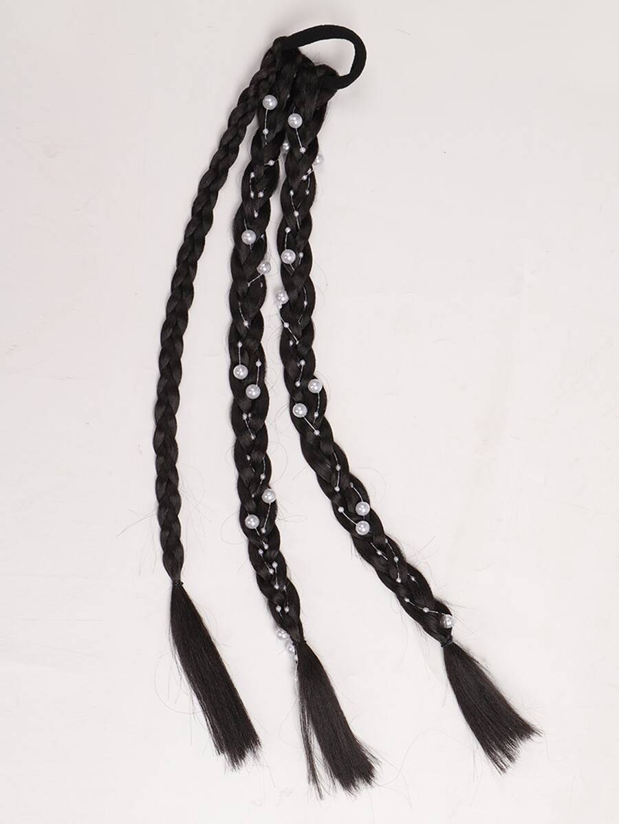 Bím tóc tổng hợp trung bình - Light Brown - Xem 1