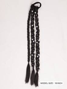 Bím tóc tổng hợp trung bình - Light Brown - Xem 2