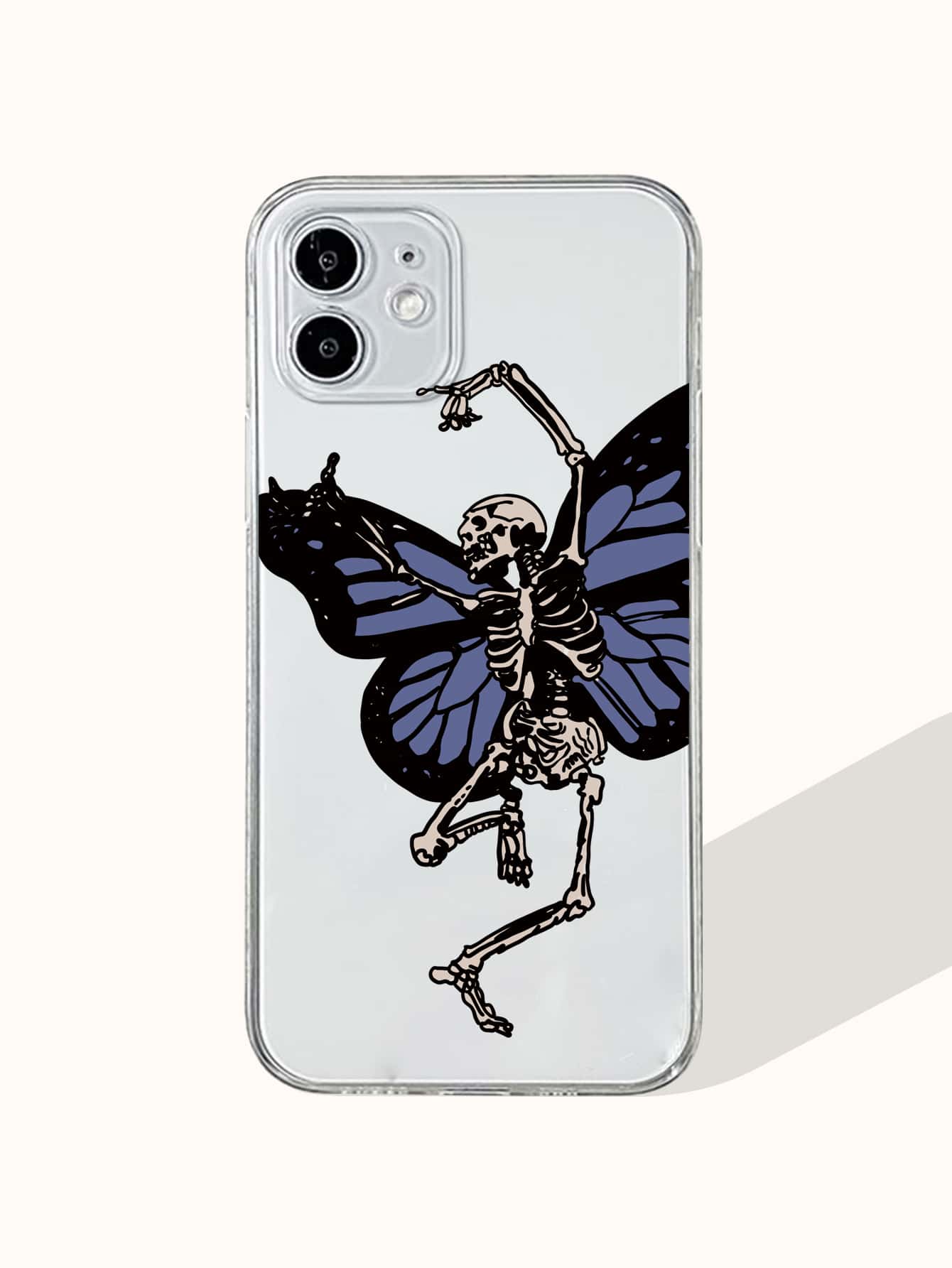 Funda para móvil con estampado de mariposa - Multicolor - Ver 1