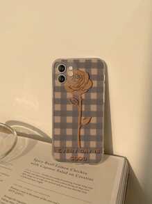 Rose Pattern Phone Case,International Version, Not The Domestic Version - Multicolor - View 3