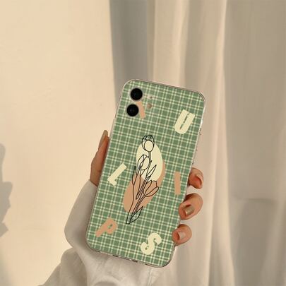 Flower Print Phone Case