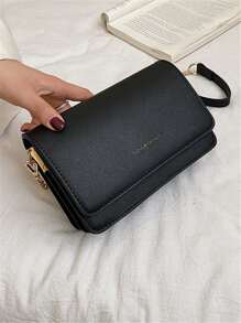 Minimalist Chic Square Bag Fashion Chain Strap Bag Versatile Small Shoulder Crossbody Bag, Popular Spring/Summer New Women Handbag Bags Tote