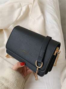 Minimalist Chic Square Bag Fashion Chain Strap Bag Versatile Small Shoulder Crossbody Bag, Popular Spring/Summer New Women Handbag Bags Tote