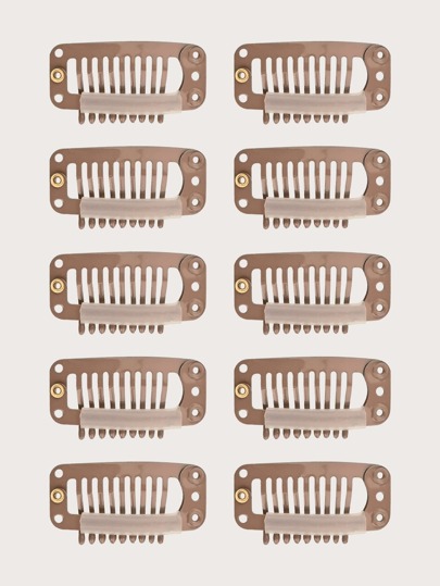 10 Stücke U Design Perücke Clip
