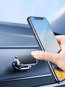 1pc Magnetic Car Phone Holder - Black - View 4