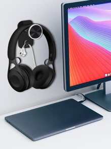 1pc Gaming Headset Hook - White - View 2