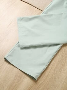 SHEIN 女孩青果領外套和闊腿褲和背心上衣 - 彩色 - 查看 5