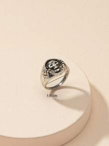 Hombres Anillo con diseño de cráneo