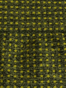 Seamless Dot Print Sports Cycling Shorts - Olive Green - View 8