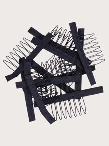 10入組假髮梳子夾