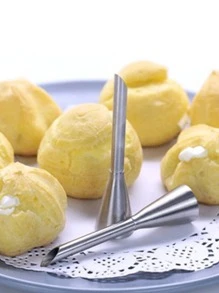 1pc Stainless Steel Piping Nozzle - Silver - View 4