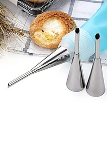 1pc Stainless Steel Piping Nozzle - Silver - View 6