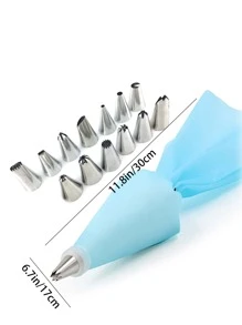 16 piezas Juego de puntas de tubería - Multicolor - Ver 2