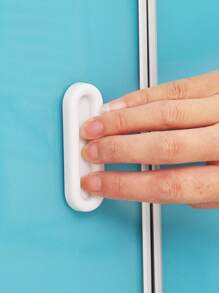 4pcs Multifunction Cabinet Handle - White - View 4