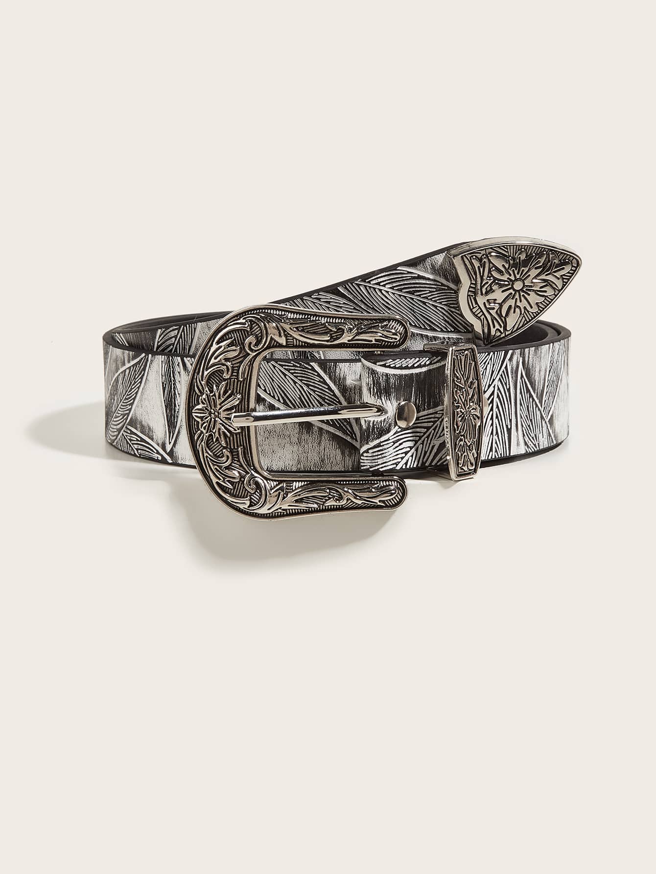 Thắt lưng khóa kim loại kết cấu - Nhiều màu - Xem 1