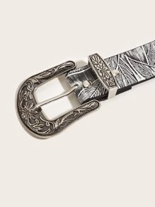 Thắt lưng khóa kim loại kết cấu - Nhiều màu - Xem 4