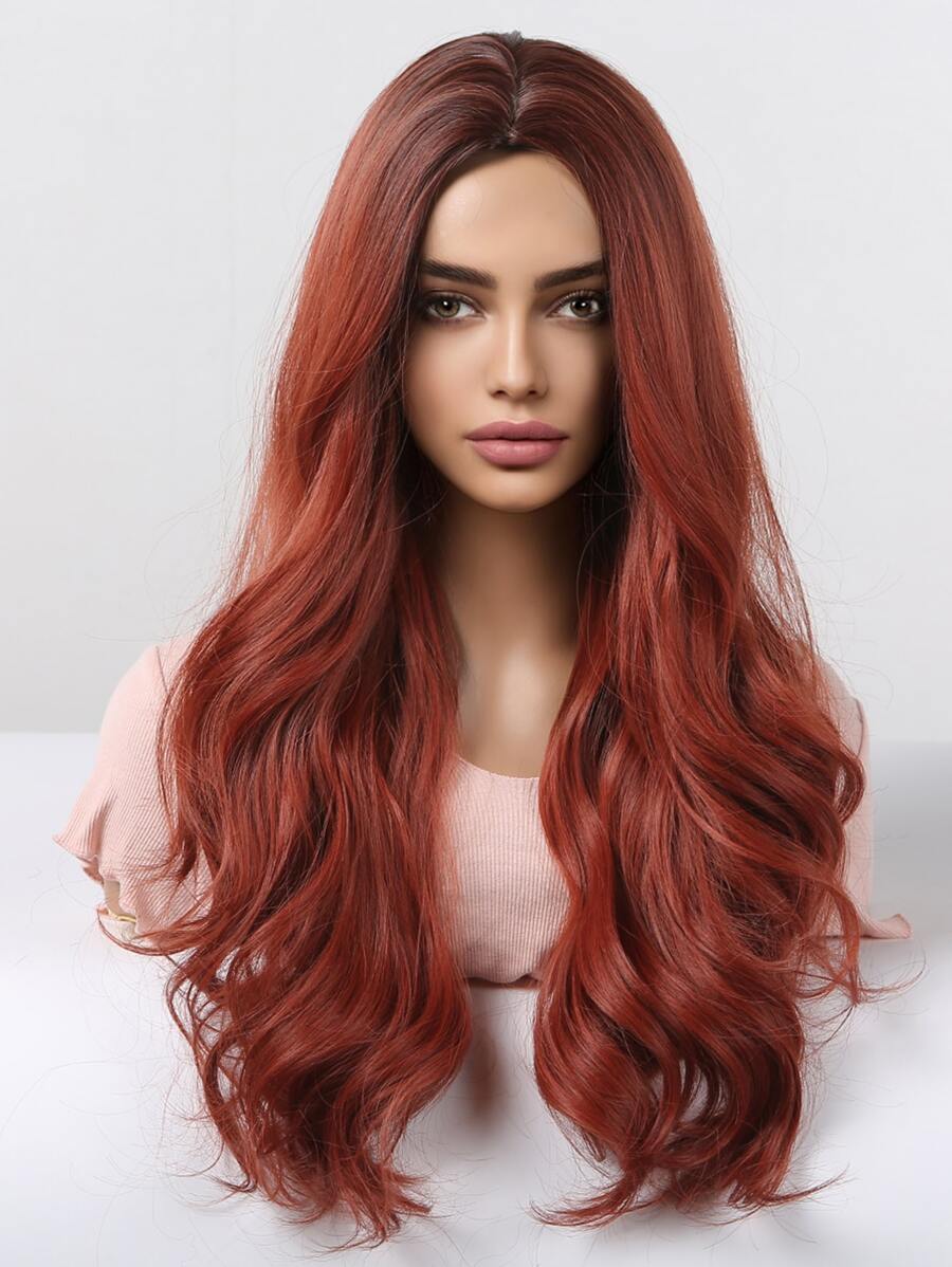 tóc giả xoăn dài tổng hợp - Nhiều màu - Xem 1