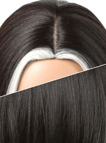 Peluca sintética corto recto - Multicolor - Ver 5