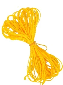 Trenza de pelo sintético largo - Amarillo - Ver 5