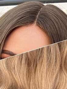 長款小波浪人造假髮 - 漸層 - 查看 5