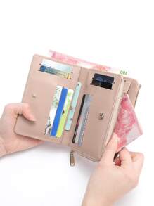 PFY PERFECT FOR YOU Ví nữ nhỏ Lá thư Thanh lịch - Hồng - Xem 1