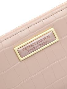 PFY PERFECT FOR YOU Ví nữ nhỏ Lá thư Thanh lịch - Hồng - Xem 7