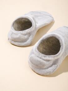 5pairs Toddler Kids Solid Invisible Socks - Multicolor - View 3