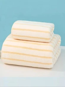 Soft Absorbent Towel, Bath Towel Or Towel 34*75cm/70*140cm - Yellow - View 1