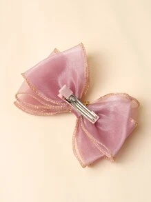 Kẹp tóc trang trí nơ cho bé gái mới biết đi - Nhiều màu - Xem 4