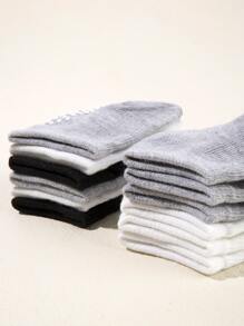 Bebé 12 pares Calcetines de color mixto - Multicolor - Ver 3