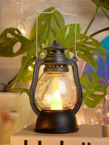 1 pieza Decoración con diseño vintage linterna - Amarillo - Ver 2